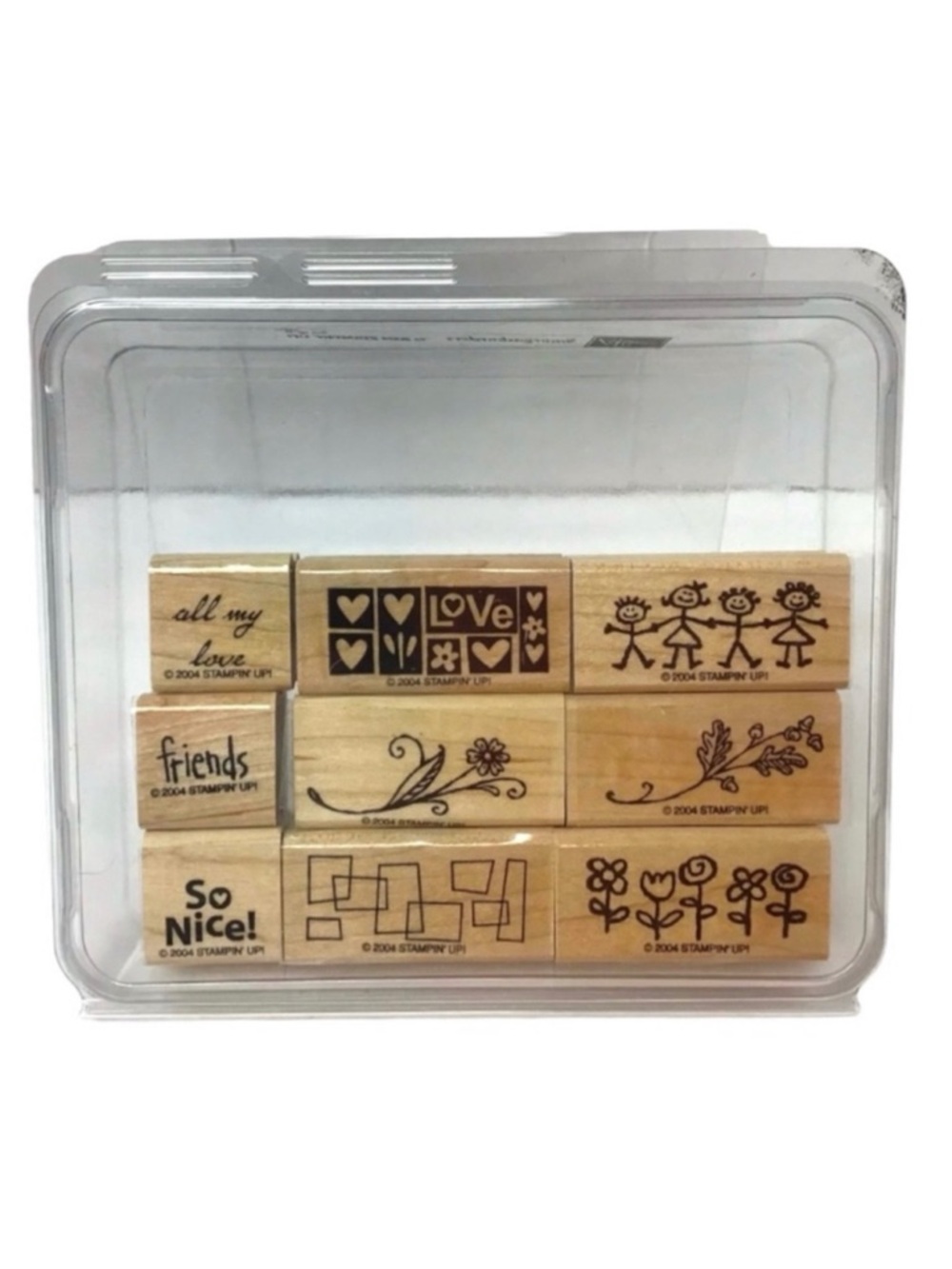 Stampin’ Up! 2004 “Smoregasborders” Rubber Stamp Set